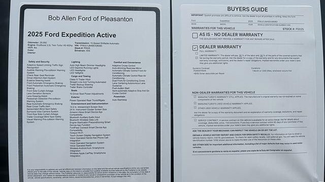 2025 Ford Expedition Active