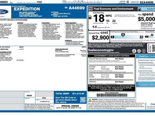 2025 Ford Expedition - $54,900