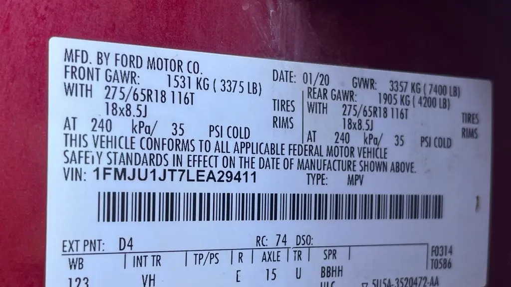 2020 Ford Expedition XLT