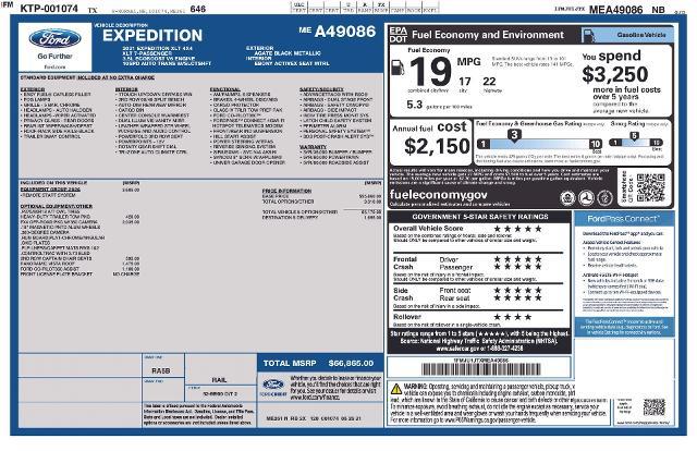 2021 Ford Expedition - $17,485