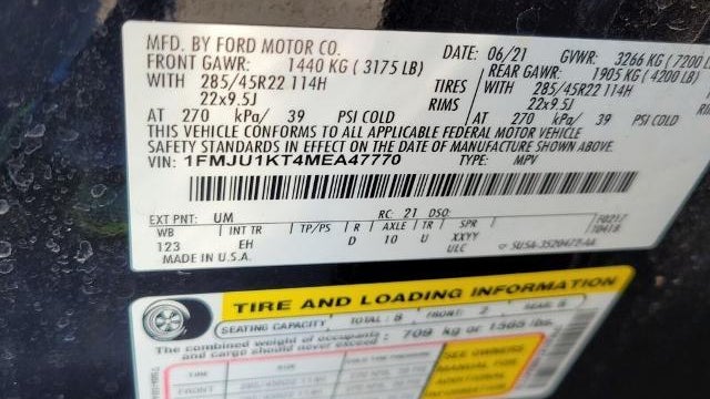 2021 Ford Expedition Limited