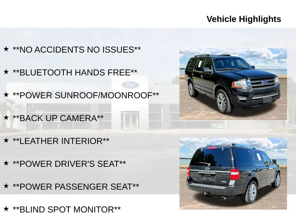 2015 Ford Expedition - $13,995