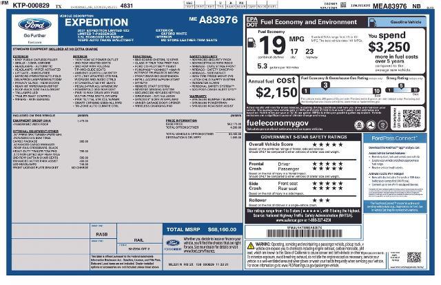 2021 Ford Expedition - $19,995