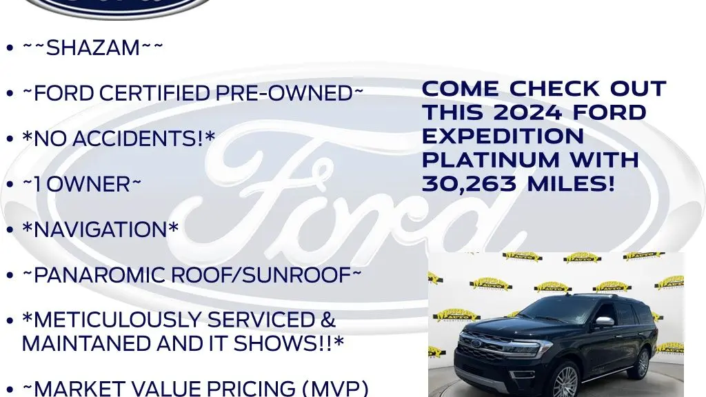 2024 Ford Expedition Platinum
