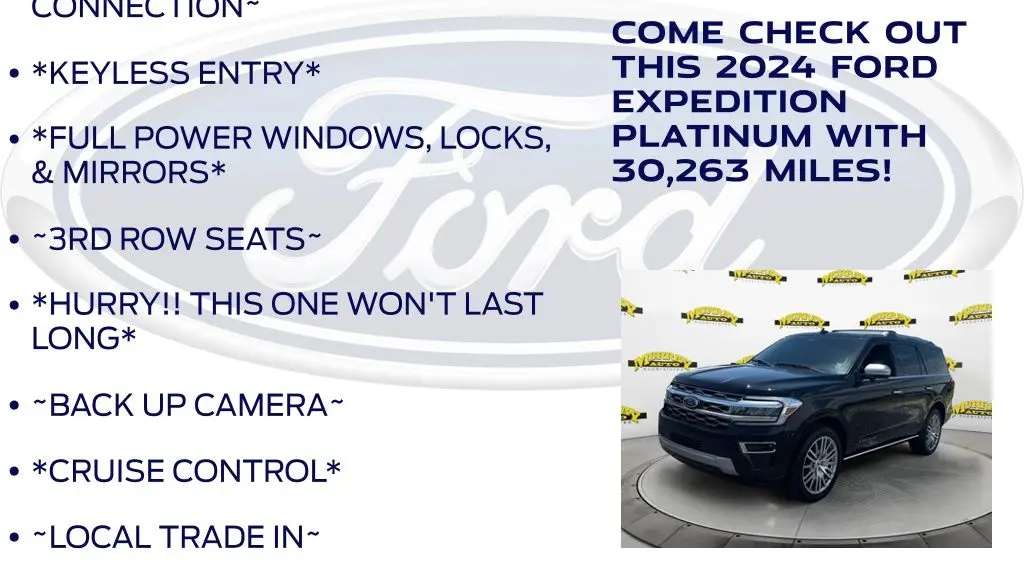2024 Ford Expedition Platinum