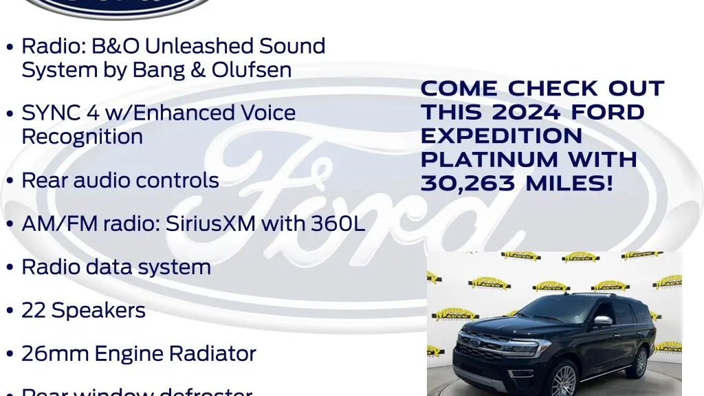 2024 Ford Expedition Platinum