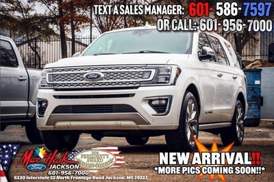 2019 Ford Expedition 4X2 Platinum 4DR SUV