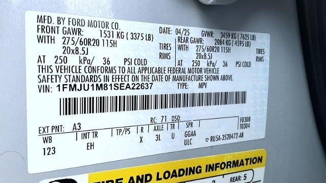 2025 Ford Expedition Platinum