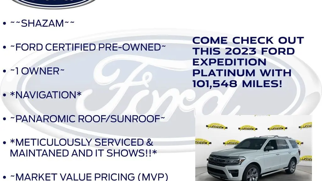 2023 Ford Expedition Platinum