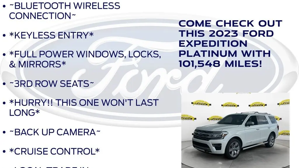 2023 Ford Expedition Platinum