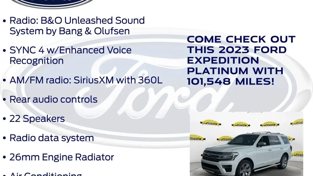 2023 Ford Expedition Platinum