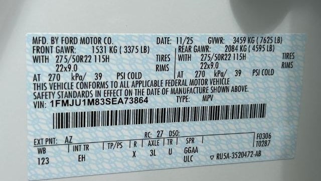 2025 Ford Expedition Platinum
