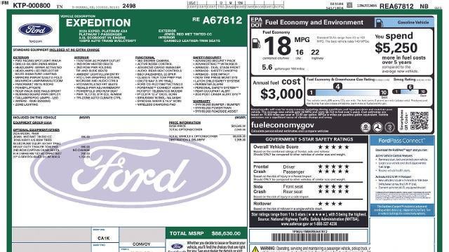 2024 Ford Expedition Platinum