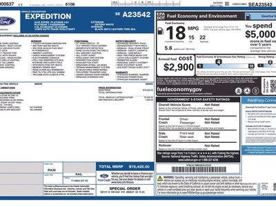 2025 Ford Expedition 4X4 Platinum 4DR SUV