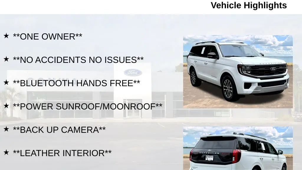 2025 Ford Expedition Platinum