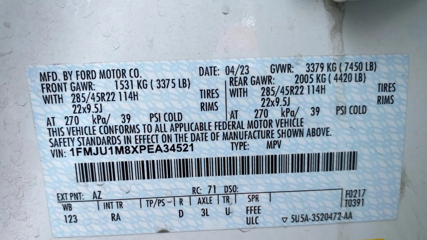 2023 Ford Expedition Platinum