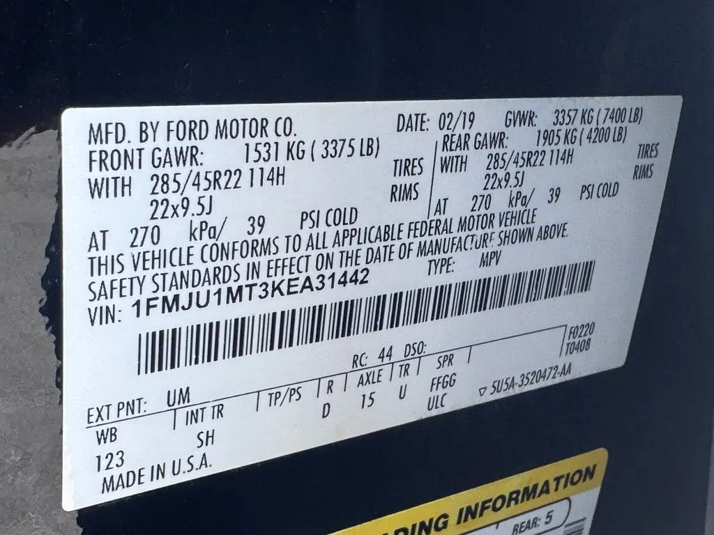 2019 Ford Expedition - $33,596