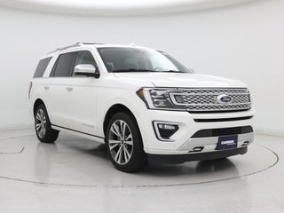 2021 Ford Expedition with Star White Metallic Tri-Coat Exterior