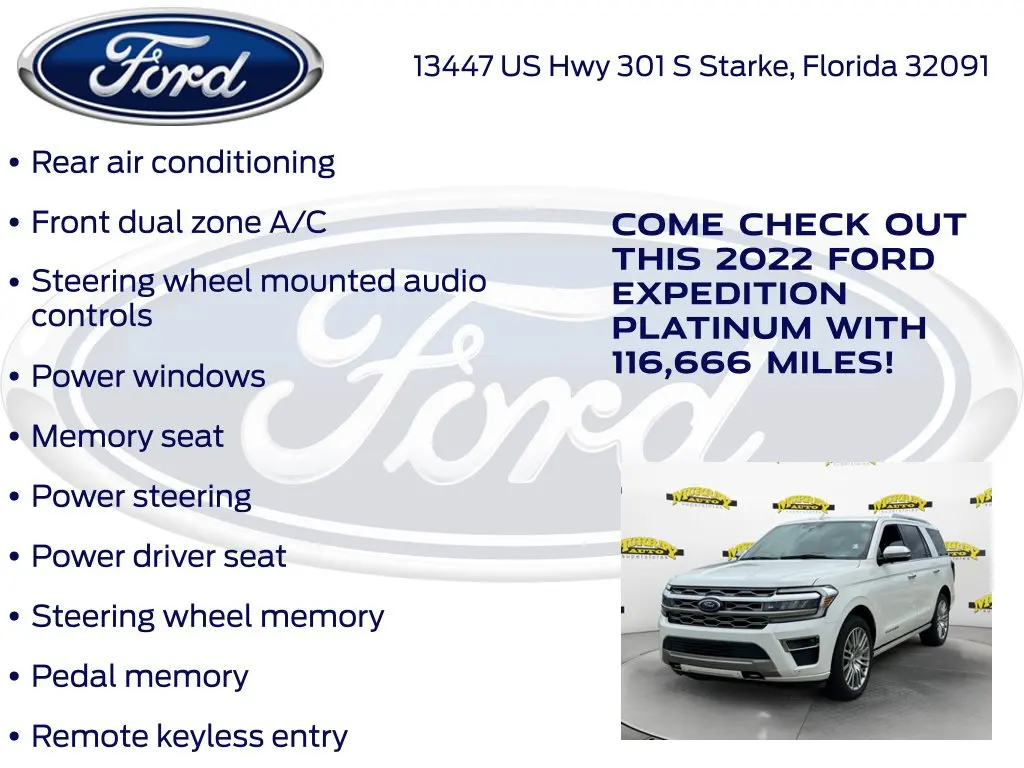 2022 Ford Expedition - $36,607