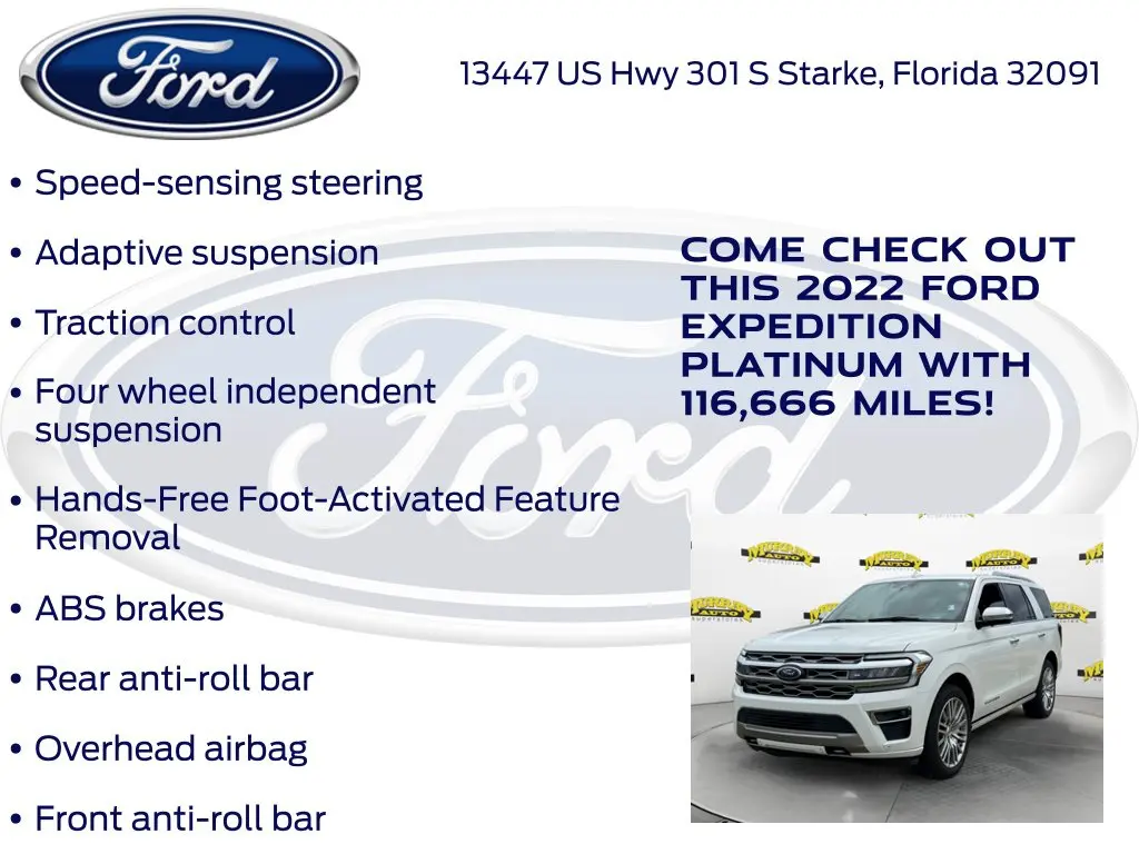 2022 Ford Expedition - $36,607