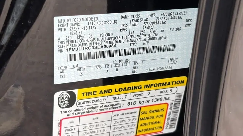 2025 Ford Expedition Tremor