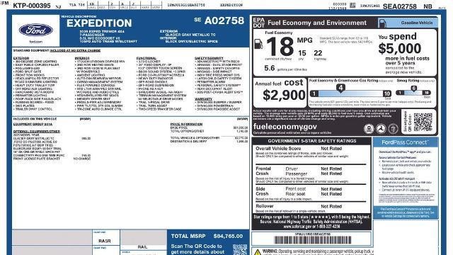 2025 Ford Expedition Tremor