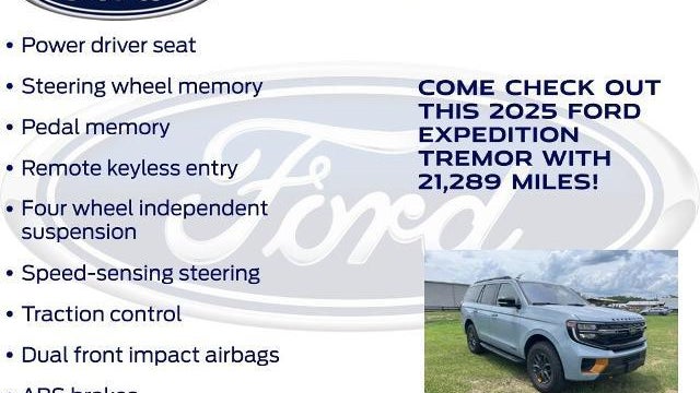 2025 Ford Expedition Tremor