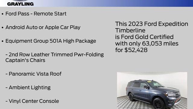2023 Ford Expedition Timberline
