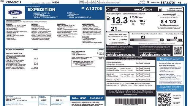2025 Ford Expedition Tremor