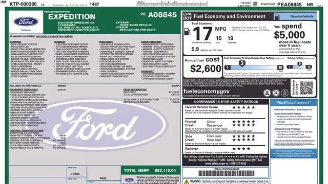 2023 Ford Expedition Timberline