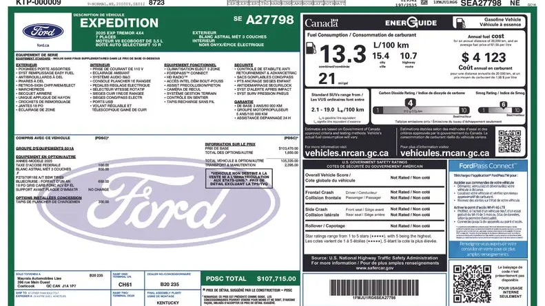 2025 Ford Expedition Tremor