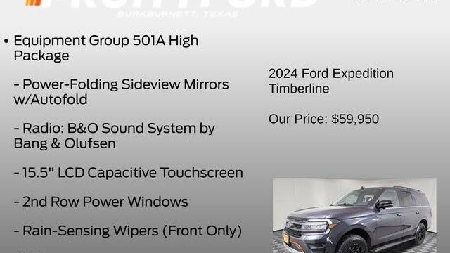 2024 Ford Expedition Timberline