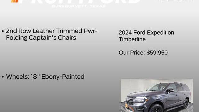 2024 Ford Expedition Timberline