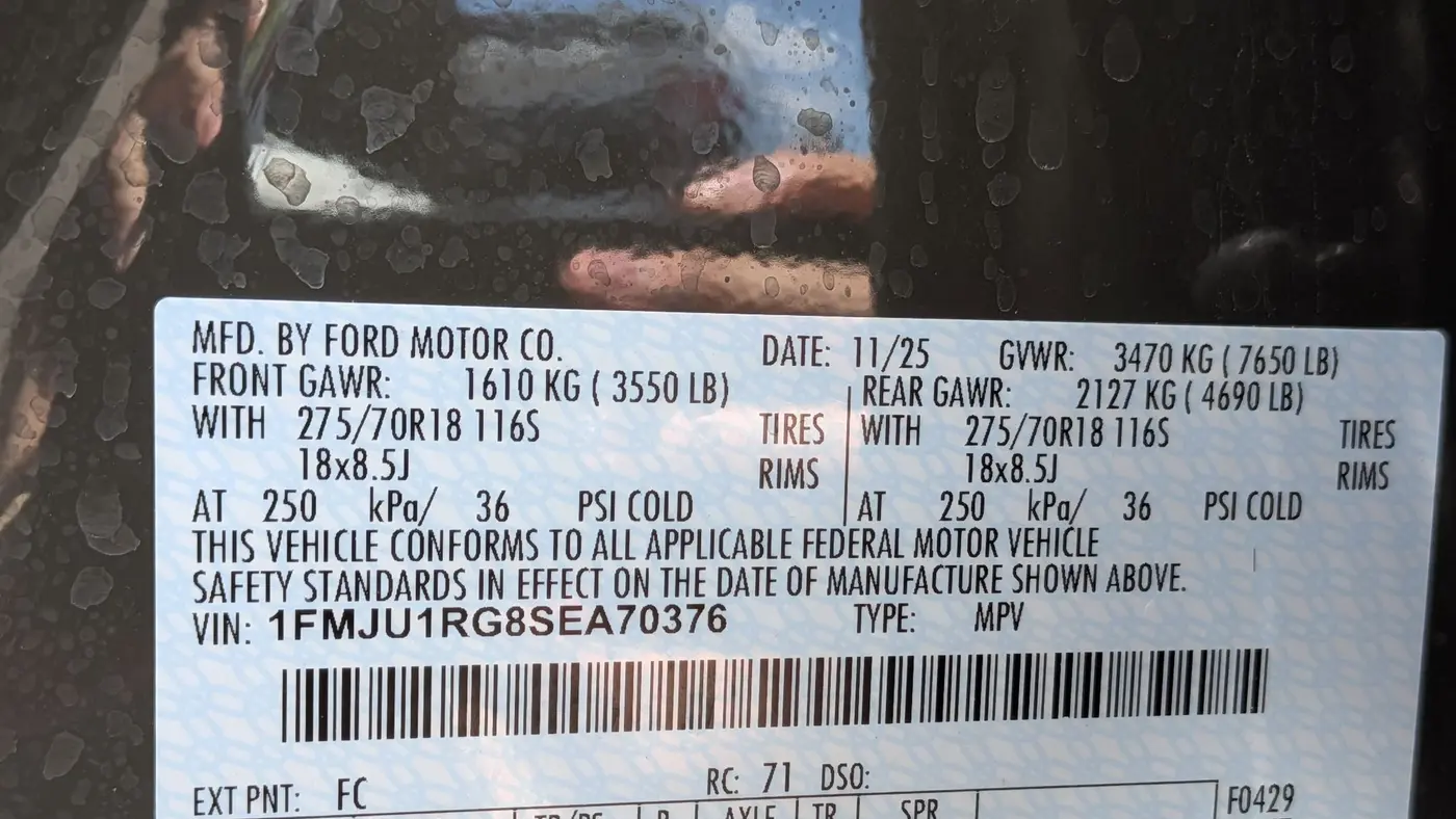 2025 Ford Expedition Tremor