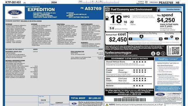 2023 Ford Expedition Limited