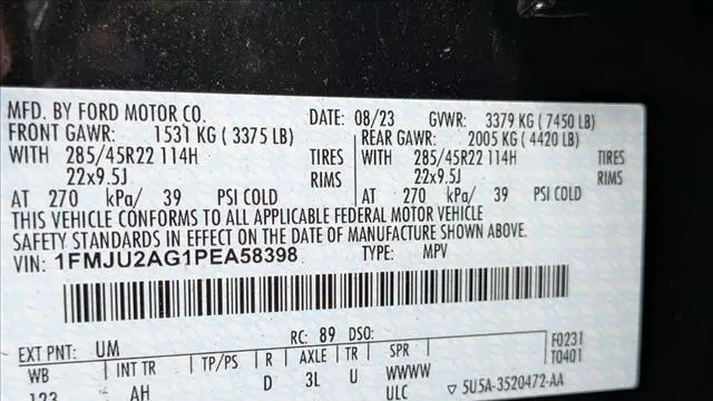 2023 Ford Expedition Limited