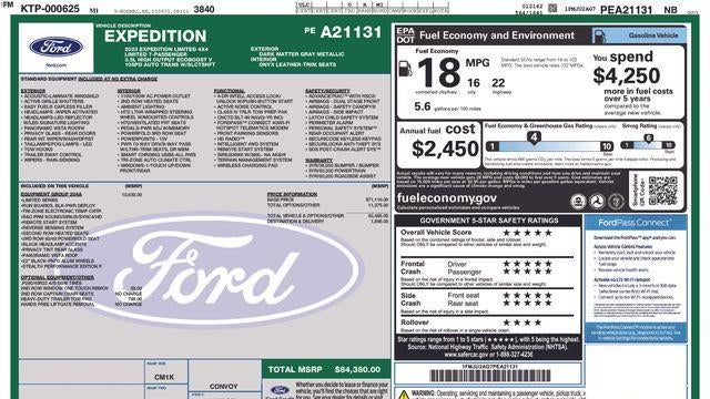 2023 Ford Expedition Limited