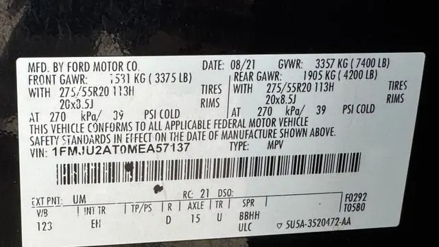 2021 Ford Expedition Limited