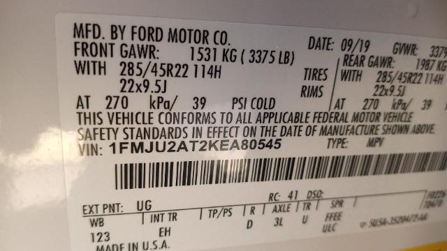 2019 Ford Expedition Limited