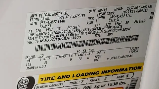 2019 Ford Expedition Limited