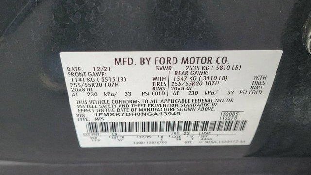 2022 Ford Explorer XLT