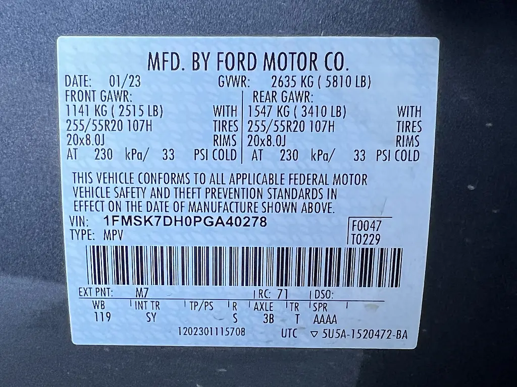 2023 Ford Explorer - $31,988