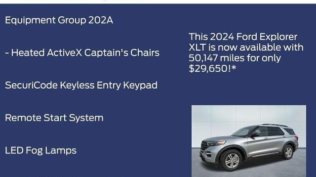 2024 Ford Explorer XLT