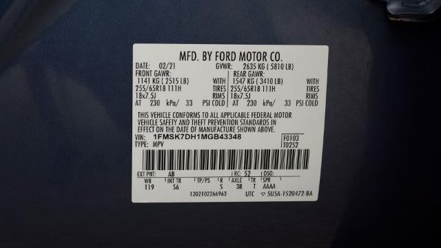 2021 Ford Explorer XLT