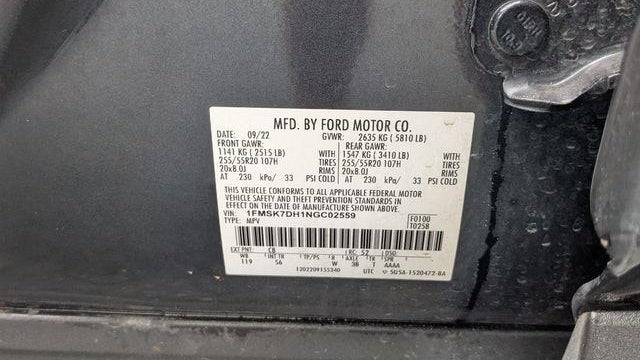 2022 Ford Explorer XLT
