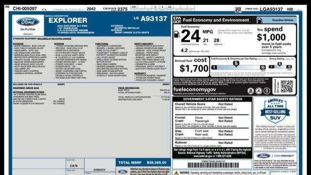 2020 Ford Explorer XLT