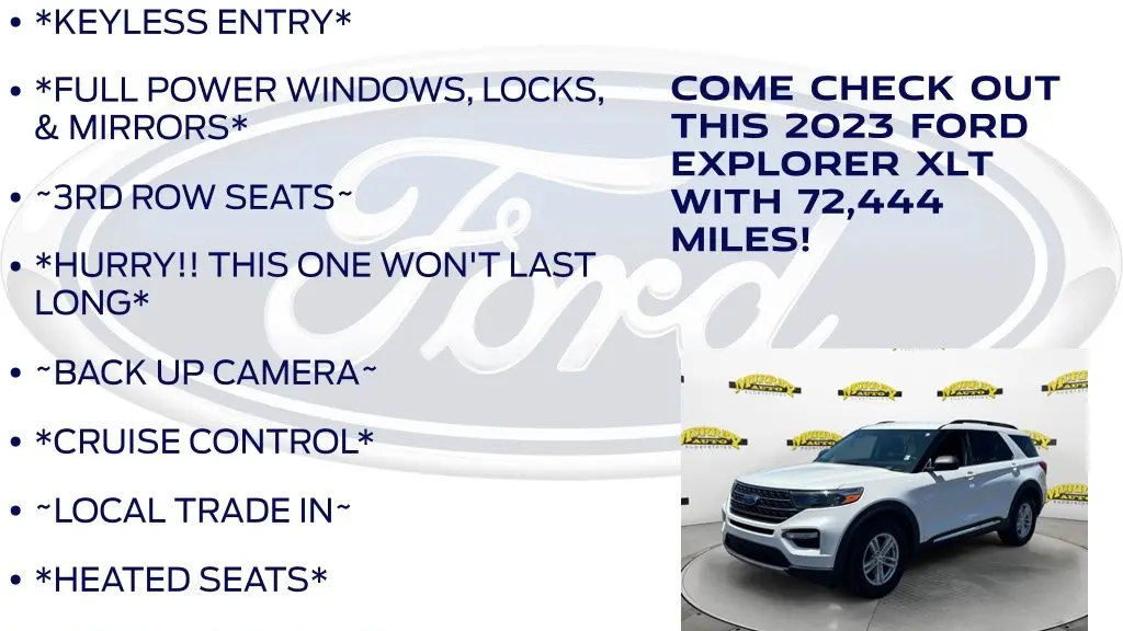 2023 Ford Explorer XLT
