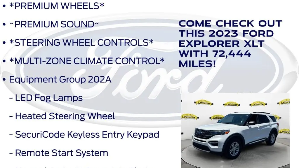 2023 Ford Explorer XLT