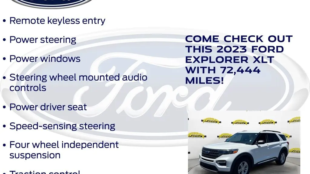 2023 Ford Explorer XLT