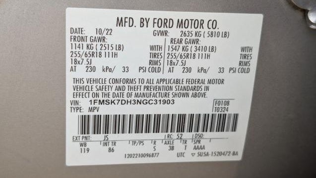 2022 Ford Explorer XLT